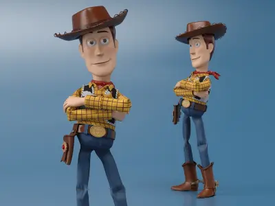  Woody Western Toy Red Bandana 