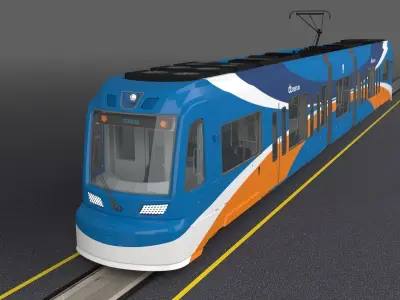 OC Streetcar 3D model