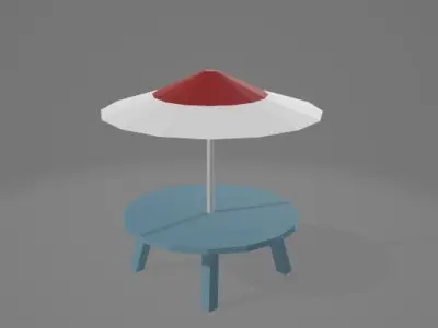 City asstest Free low-poly 3D model