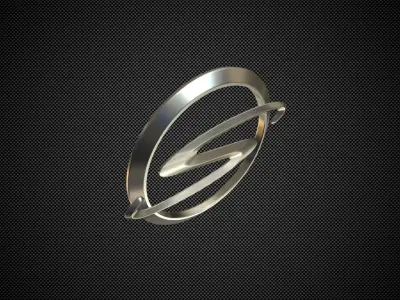 shuanghuan logo 3D model