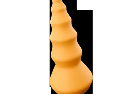 3d  seashell icon 3D model