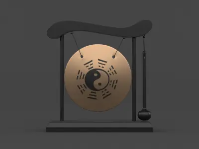 Table Gong Collection 3D model