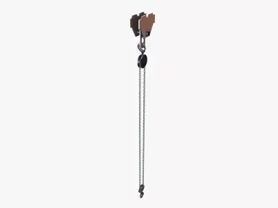 Crane Hook Low-poly 3D model purchase