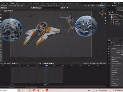 star  war movie  animations  re  create    Free low-poly 3D model