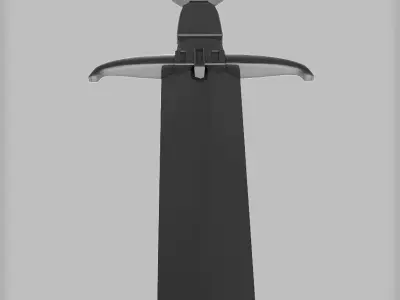 Medieval Sword 3D model Low-poly 3D model purchase