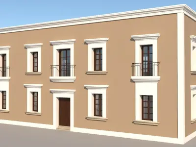 Mexican House 3D model