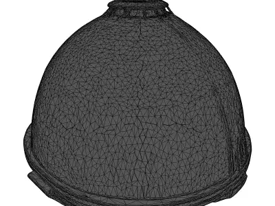 Futuristic SciFi Habitat Pod 3D model