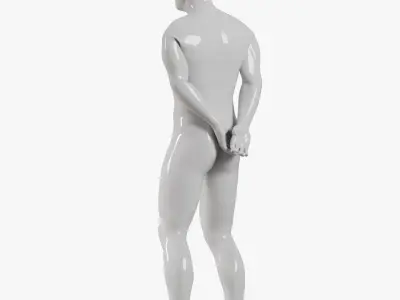  Male mannequin pose 6 PBR 