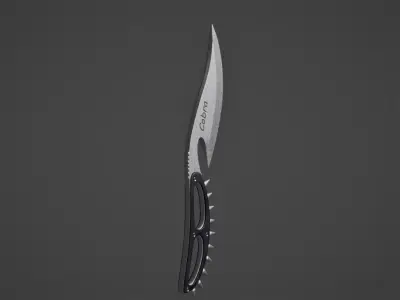 Cobra Knife 3D model