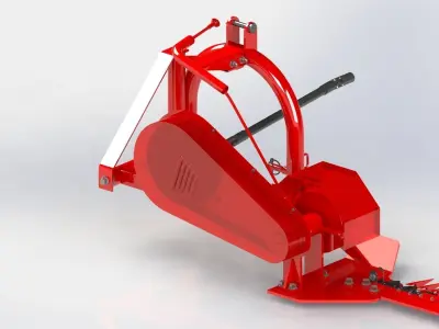 Harvester reaper Free 3D model