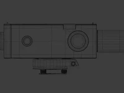 Theodolite - Leveling Machine 3D model