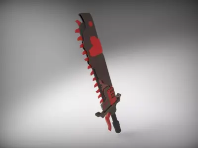 sword knife Free 3D model
