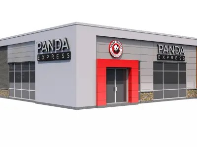Retail Collection-006 Restaurants Mega Collection 3D model