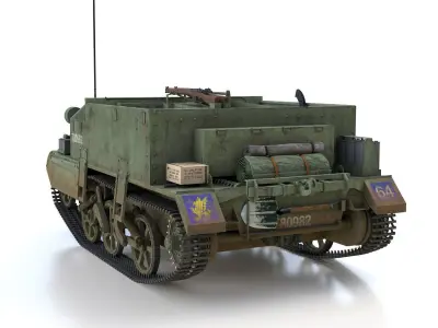 Bren Gun Carrier - BUC - T80982 3D model