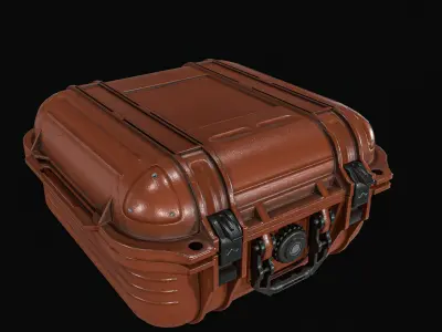 Special Military Weapons Cases pack Low-poly 3D model