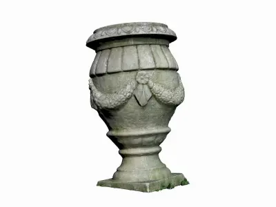 Historical Vase Low-poly 3D model