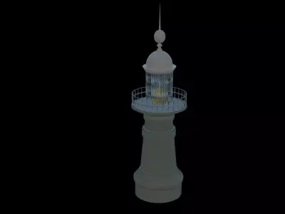 Light house 3D model