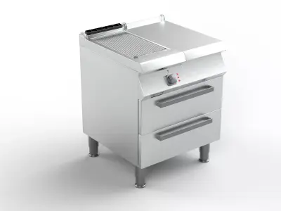 Commercial Grill Top 3D model