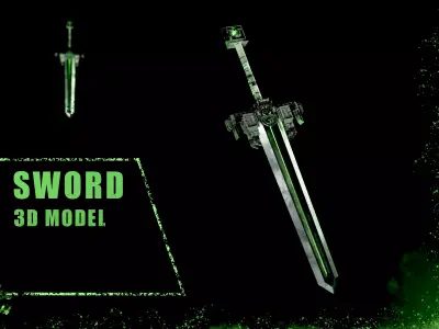 heavy sword 3D model
