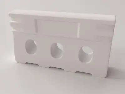 Jersey Barrier 3D model