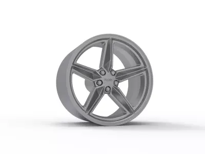 FOOSE CF8 WHEEL 3D PRINT MODEL  3D print model