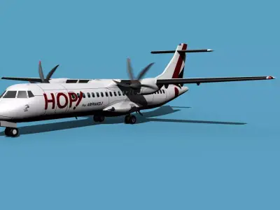 ATR  ATR-72-600 Hop 3D model