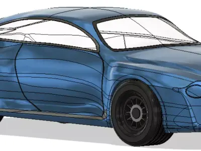 Toy Car Free 3D print model