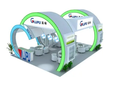 Exhibition - Area - 7X9-3DMAX2009-036 3D model