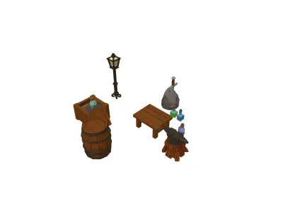 Ultimate props Pack 3D model