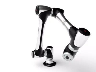 Robotic Arm  M01 Low-poly 3D model