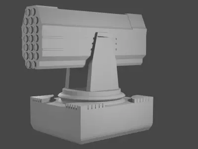 Anti Air Missile Launcher 3D model