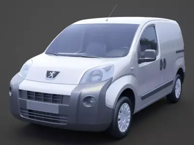 Peugeot Bipper 3D model