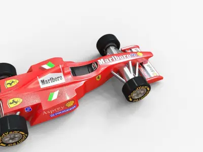 3D printable model of Ferrari F310 F 3D model purchase