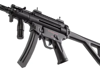 FPS Military Weapons - Animated Machine Pistol 2 3D model
