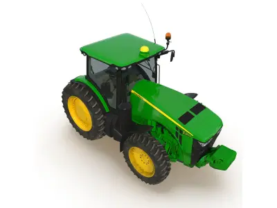 Tractor John Deere 8335R 3D model