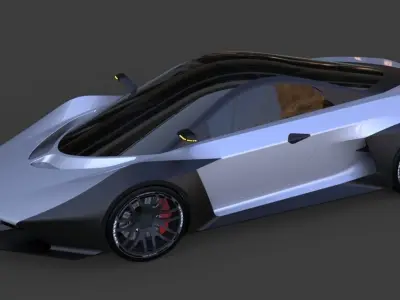 scc group500 supercar challange Free 3D model