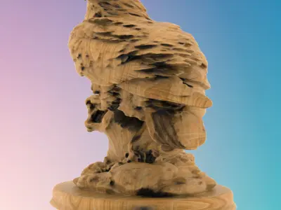 eagle 3D MODEL STL FILE FOR CNC ROUTER LASER 3D print model