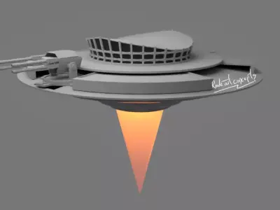 National war drone 3D model