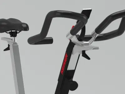 M Series Cardio M3i INDOOR BIKE 3D model