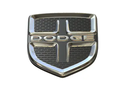 dodge logo 3D model from CGTrader