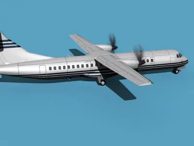 ATR  ATR-72-600 Corporate 3 3D model