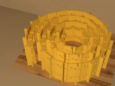 Track Wheel 3D model