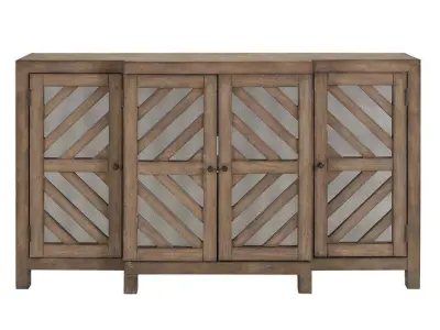 Lowrey Medieval Credenza Buffet Console Sideboard Cabinet 3D model