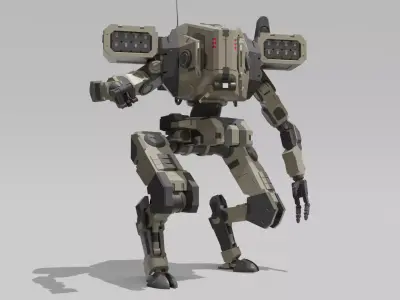 CB Mech M-01 3D model
