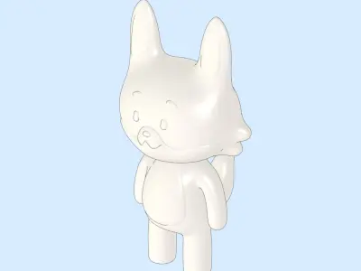 Fox Character Free 3D model