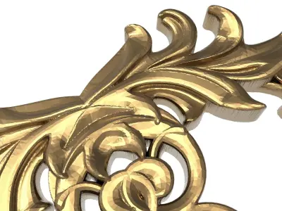  decorative pattern ready for 3D printing 3D print model