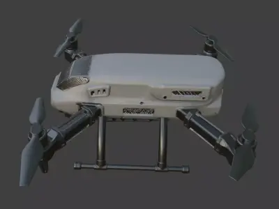 Hexacopter Drone 3D model purchase