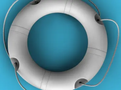 Life Buoy 3D model