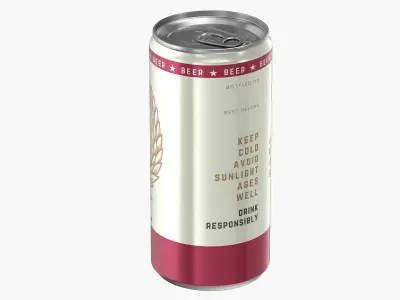  Slim Beer Can 200ml 