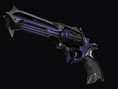 Reaver Sheriff Valorant Low-poly 3D model